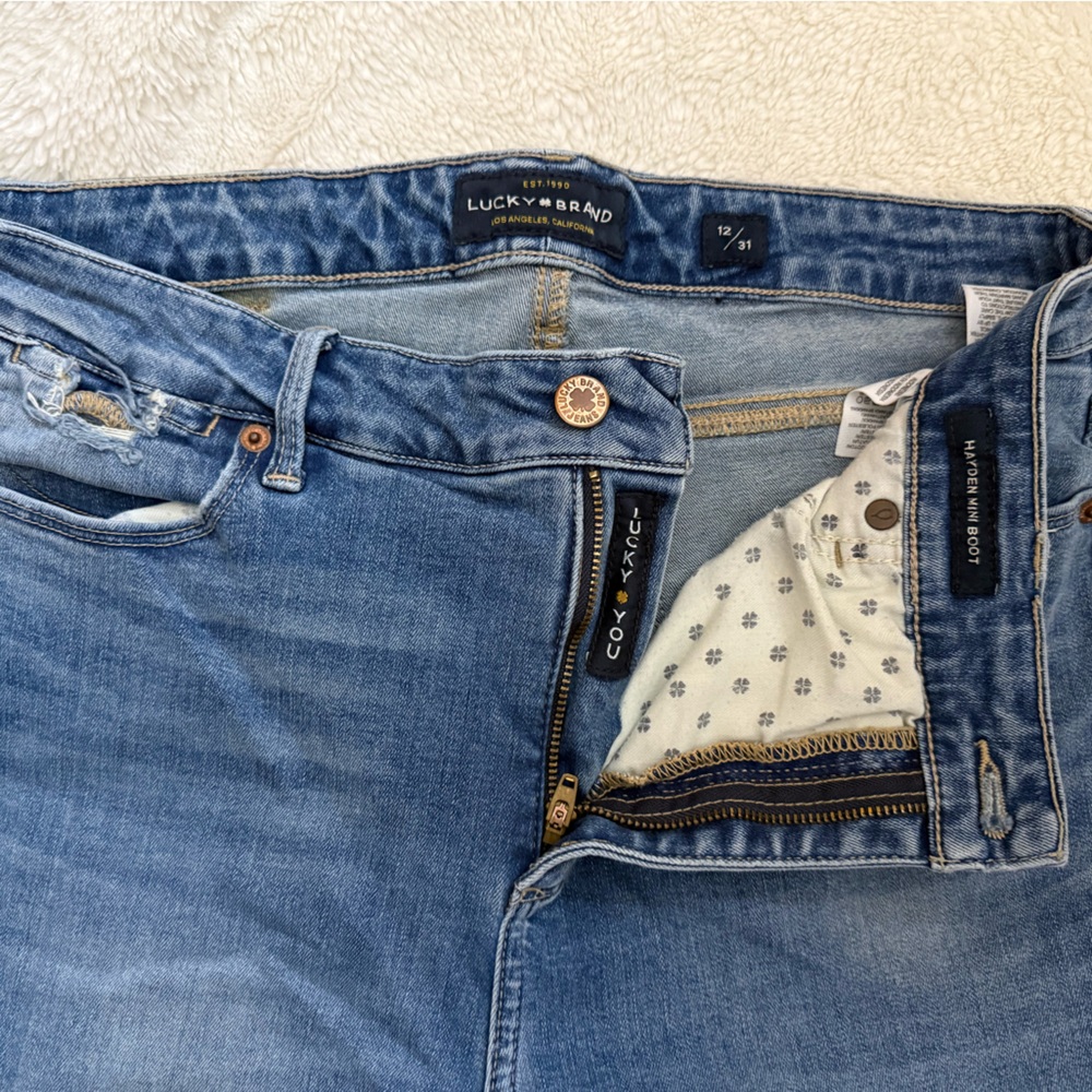 Lucky Brand Women's Blue Skinny Jeans